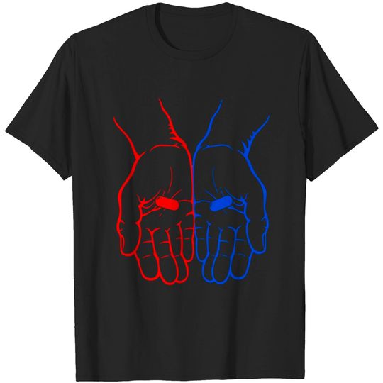 Discover The Matrix Red Pill Or Blue Pill Unisex Tshirt