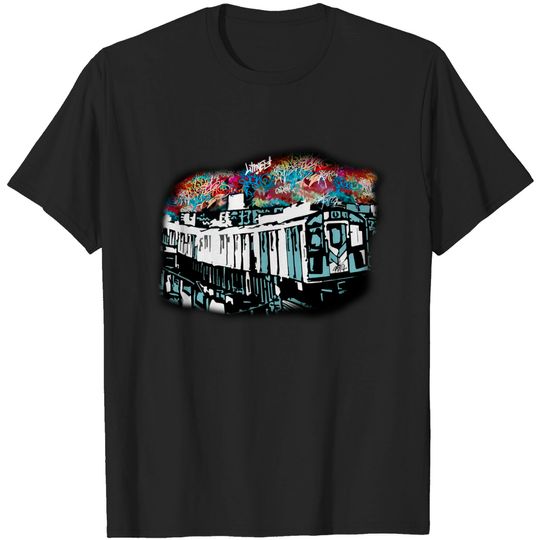 Discover NY subway - Graffiti - T-Shirt