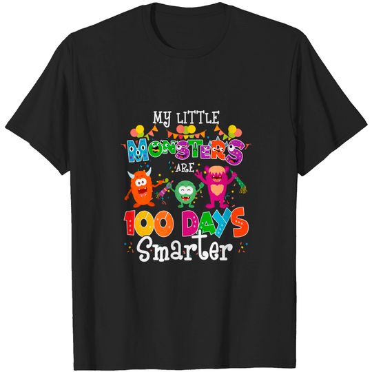 Discover Funny 100 Days of School Gift T-Shirt - 100 Days Smarter