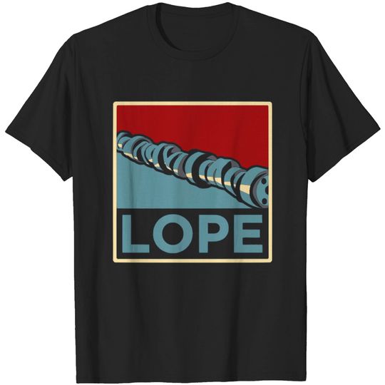 Discover Lope Camshaft Art Hot Rod Engine Dragster Gift T-shirt