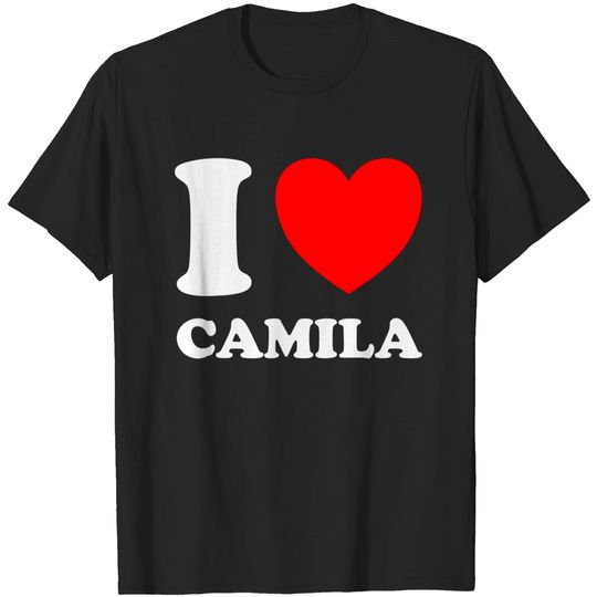 Discover I Love Camila T-Shirt