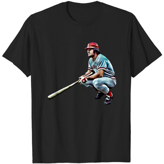 Discover Pete Rose: The Hit King - Pete Rose - T-Shirt