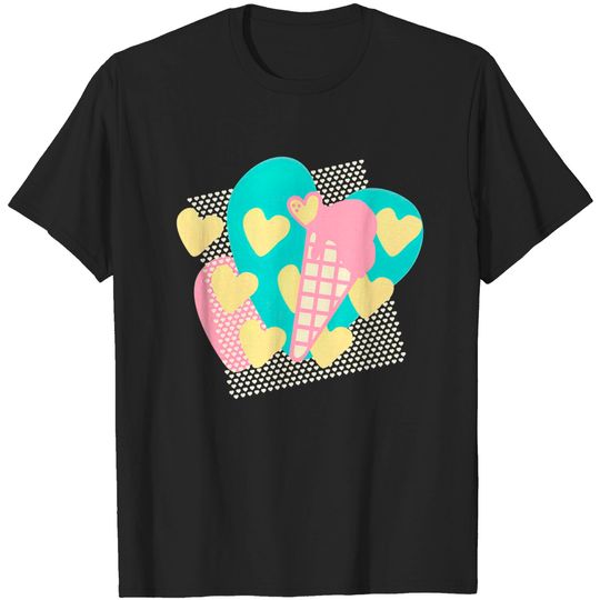 Discover Pastel Snow Cone - Ice Cream Cone - T-Shirt