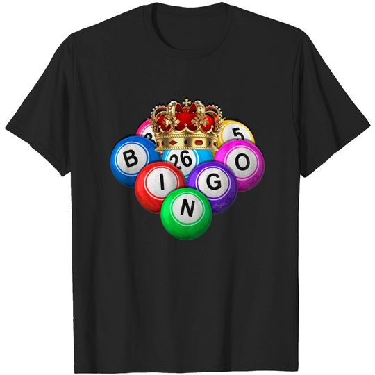 Discover Bingo Queen Balls 2 - Bingo Queen Balls 2 - T-Shirt
