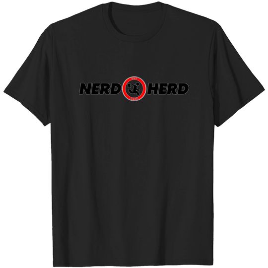 Discover Nerd Herd - Chuck - T-Shirt