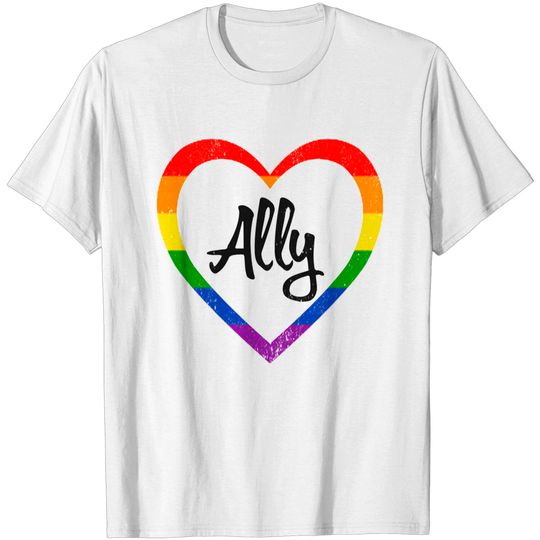 Discover Ally pride month - Pride Month - T-Shirt