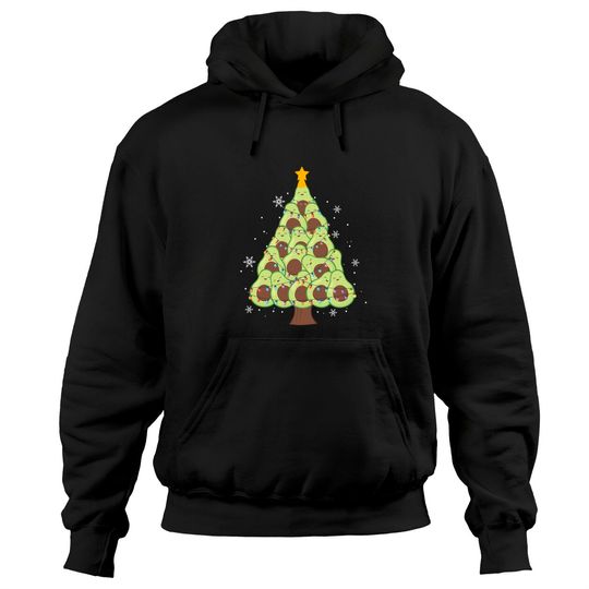 Discover Avocado Christmas Tree Merry Xmas Avocado Pullover Hoodie