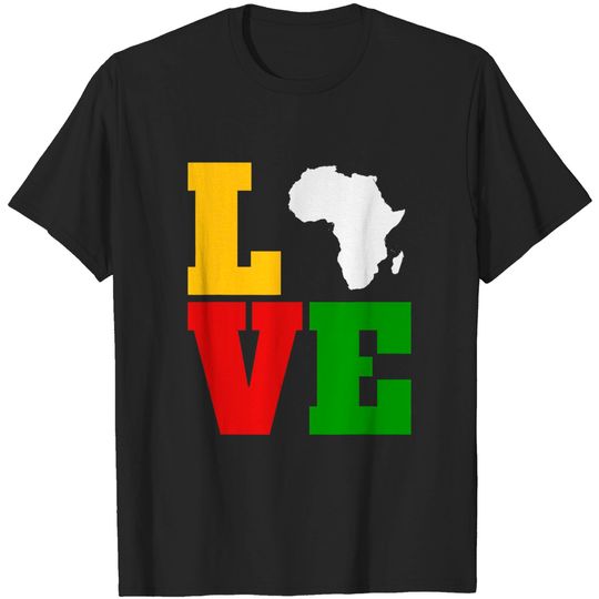 Discover Africa Love Afrocentric T-Shirt