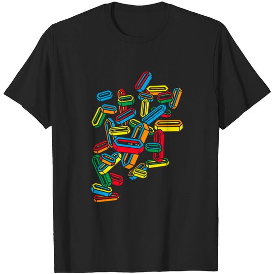 Discover Geometric Pills - Pills - T-Shirt