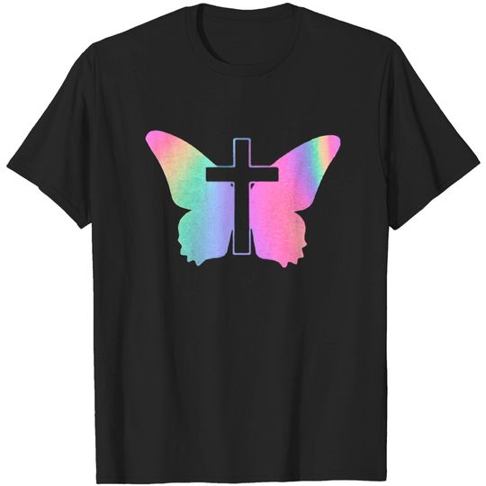 Discover Neon butterfly T-shirts