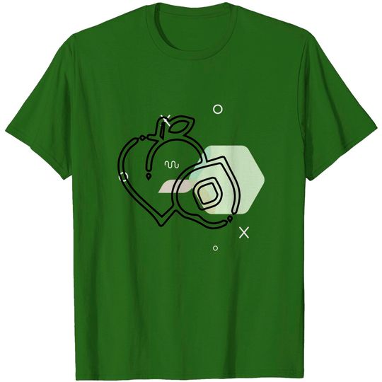 Discover Clean peach vector illustration - Peach - T-Shirt