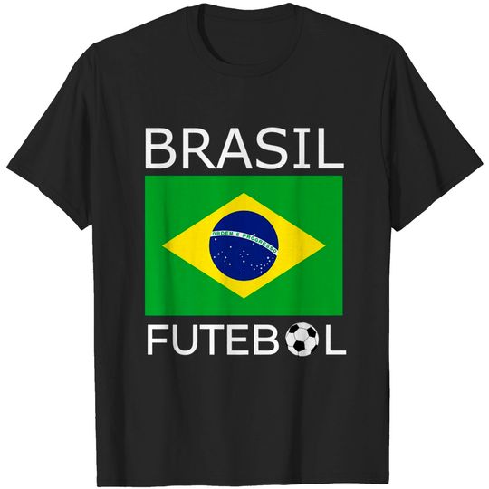 Discover Brazil shirt National Soccer Team Ball T-Shirt