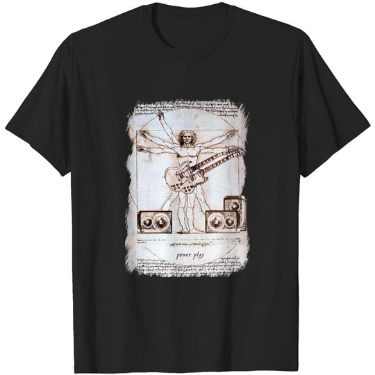 Discover The Guitarist - Power Play - Guitarist - T-Shirt