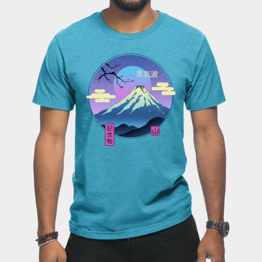 Discover Vapor Landscape - Japan - T-Shirt