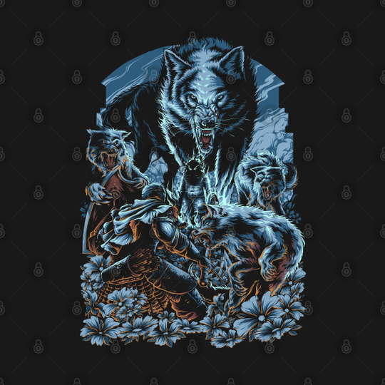 Discover The Greatwolf Dark Souls T-Shirt