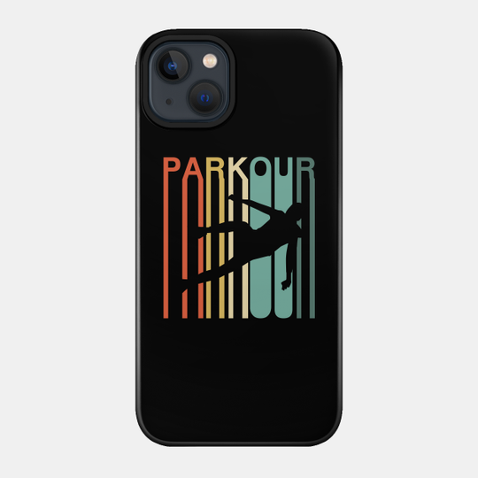 Discover Parkour Free Running Training Traceur Gymnastics France Movement PK Urban Flip Flipping Jumping Buildings - Training - Phone Case