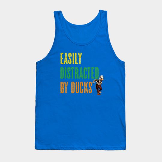 Discover Easily Distracted By Ducks - Easily Distracted By Ducks - Tank Top