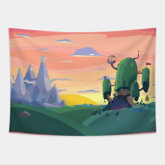 Discover Sunset Time - Adventure Time - Tapestry