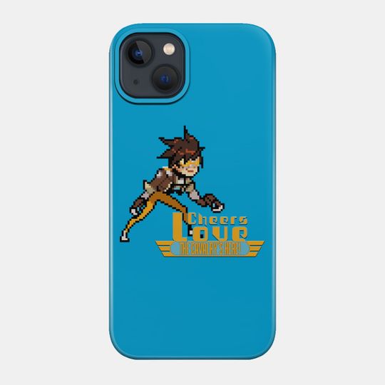 Discover Overwatch - 16-Bit Tracer Quote - Overwatch - Phone Case