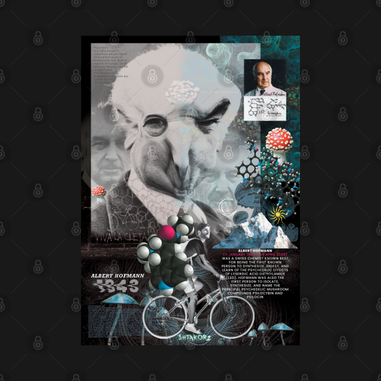 Discover Albert Hofmann - Doktor - T-Shirt