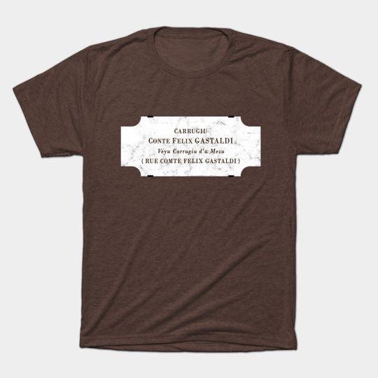 Discover Rue Comte Felix Gastaldi - Gastaldi - T-Shirt