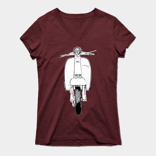 Discover Classic 1960s Lambretta TV200 scooter - Lambretta Scooter - T-Shirt