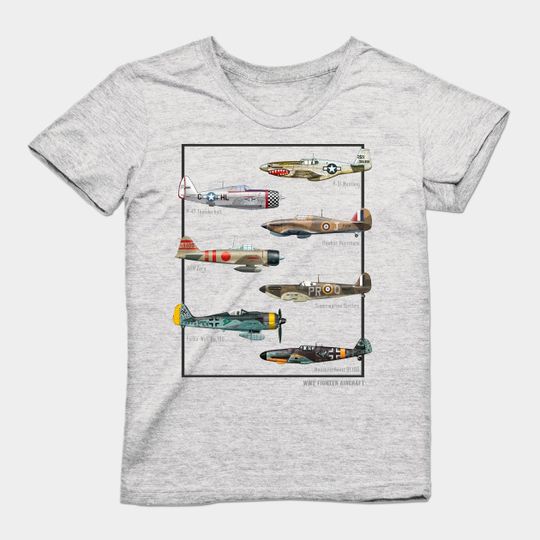 Discover WW2 Fighter Aircraft Warbirds - Ww2 Aircraft - T-Shirt