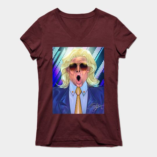 Discover The Nature Boy Ric Flair. Wooooooooo - Ric Flair - T-Shirt