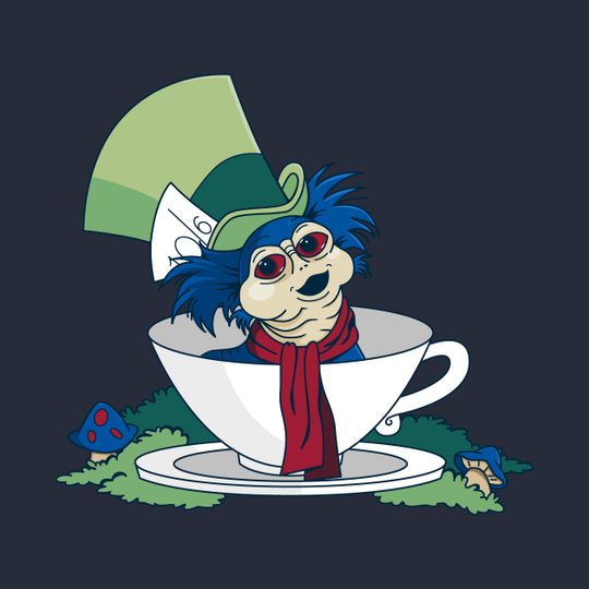 Discover A Nice Cup of Tea - Labyrinth - T-Shirt
