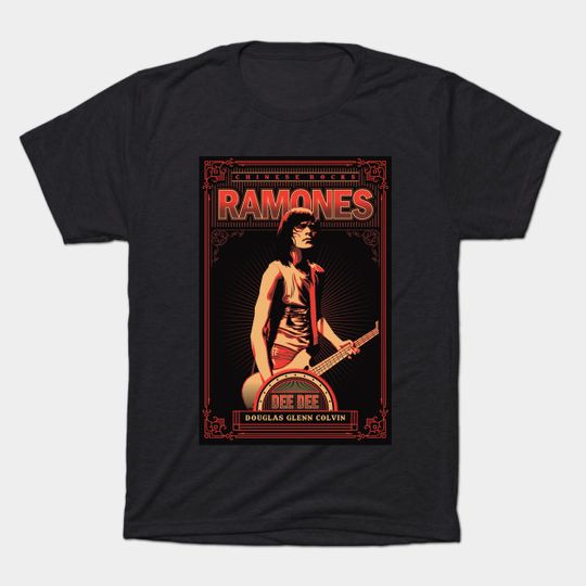 Discover DEE DEE Rocks - Ramones - T-Shirt