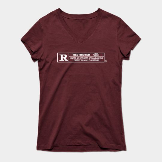 Discover Rated R Warning - Rated R - T-Shirt