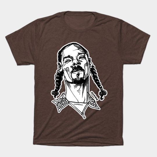 Discover Braided Dogg - Snoop Dogg Hairstyle - T-Shirt