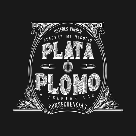 Discover Plata O Plomo - Plata O Plomo - T-Shirt