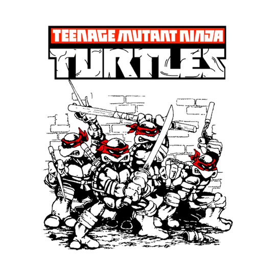 Discover All Red TMNT - Teenage Mutant Ninja Turtes - T-Shirt