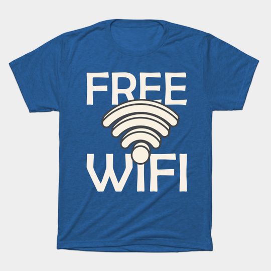 Discover Free Wifi - Free Wifi - T-Shirt