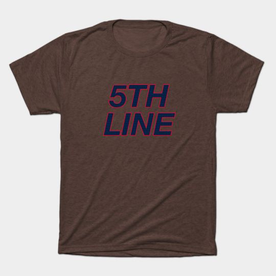 Discover 5th Line - Columbus Blue Jackets - T-Shirt