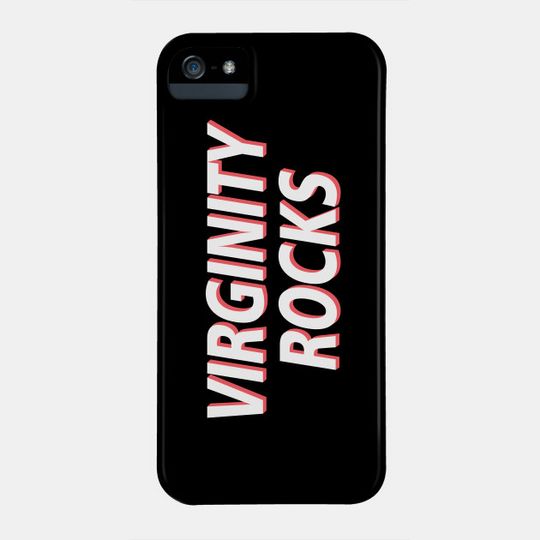 Discover Virginity Rocks Heather - Virginity Rocks - Phone Case