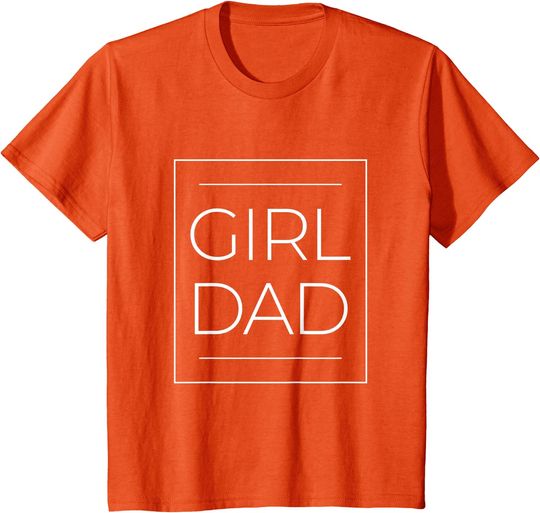 Discover Girl Dad Outnumbered Tee Fathers Day Gift from Wife Daughter T-Shirt