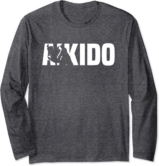 Discover Great Aikodo Fight Design Japanese Martial Arts Long Sleeve T-Shirt