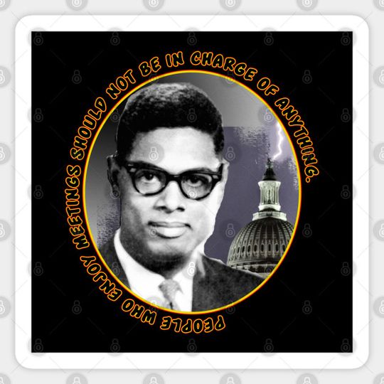 Discover Thomas Sowell - Rock for Light - Black History Month - Sticker