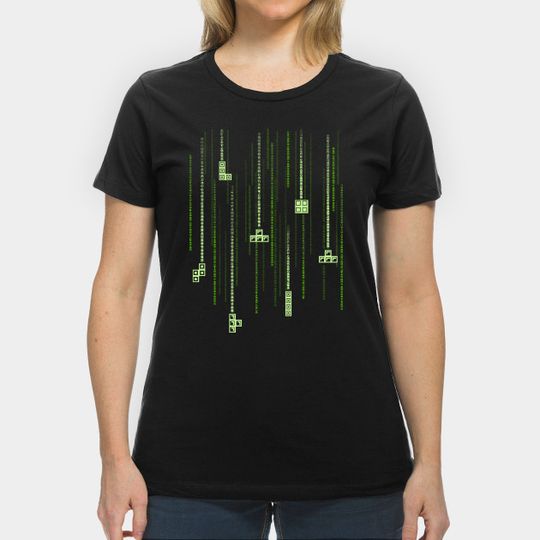 Discover Free Your Mind - Tetris - T-Shirt