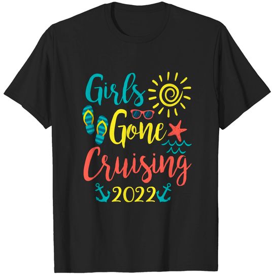 Discover Gone Cruising 2022 Matching Cruise Vacation Trip T-Shirt