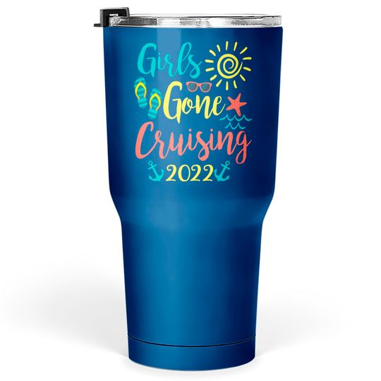 Discover Gone Cruising 2022 Matching Cruise Vacation Trip Tumblers 30 oz