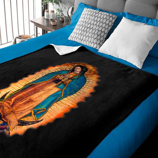 Discover Womens Our Lady Of Guadalupe Catholic Mary Image Baby Blankets
