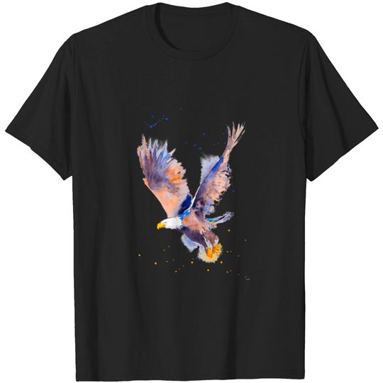 Discover Eagle in Flight 1 - Eagle - T-Shirt
