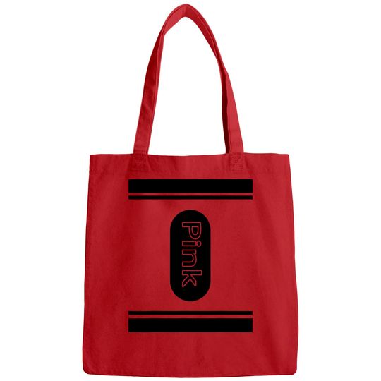 Discover Pink Crayon Halloween Bags