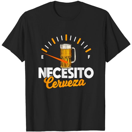Discover Mexican Beer Necesito Cerveza T-Shirt