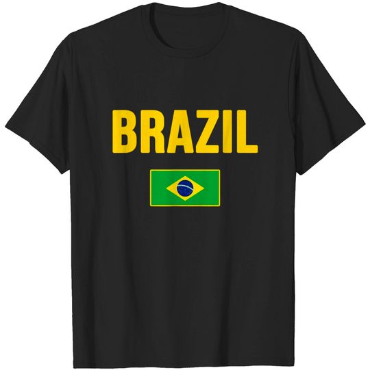 Discover Brazilian Flag T Shirt