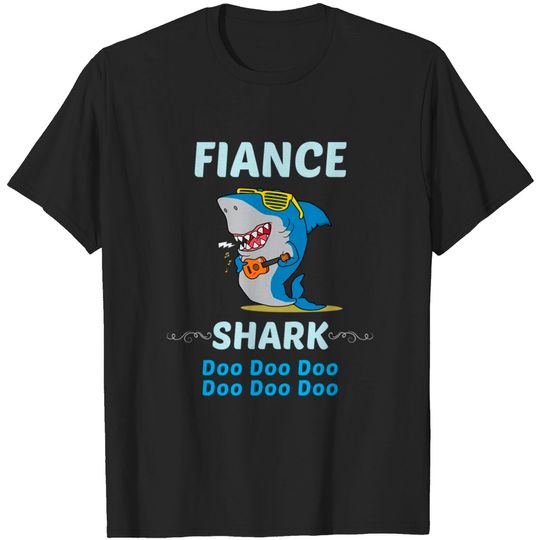 Discover Family Shark 2 FIANCE - Fiance - T-Shirt