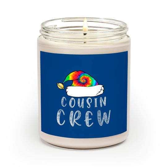 Discover Tie Dye Cousin Crew Family Matching Christmas Scented Candles